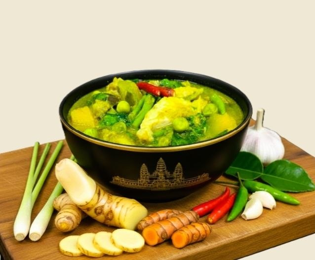 អាម៉ុកត្រីដាក់ចាន