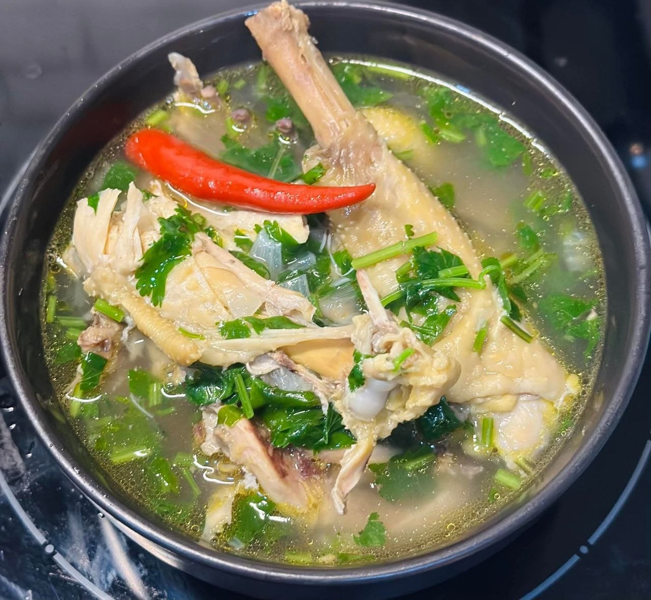 ស្ងោរជ្រក់មាន់